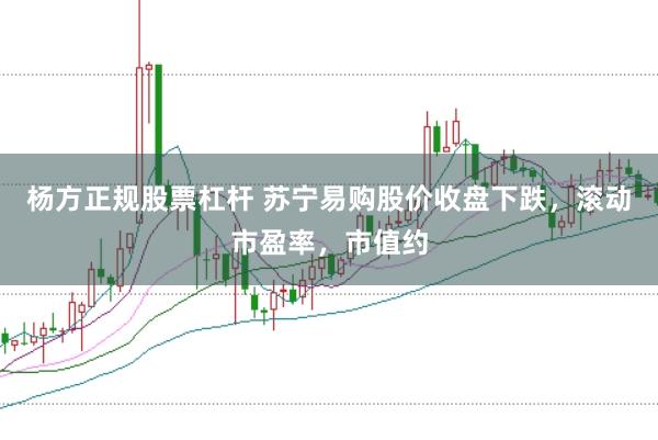 杨方正规股票杠杆 苏宁易购股价收盘下跌，滚动市盈率，市值约