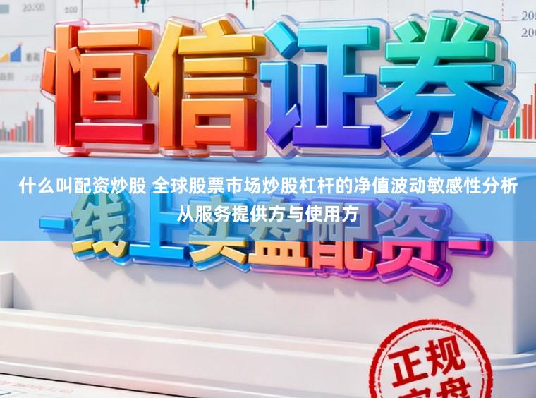 什么叫配资炒股 全球股票市场炒股杠杆的净值波动敏感性分析从服务提供方与使用方